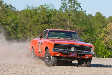 GENERAL LEE Dukes Hazzard Dodge Charger Muscle Hot Rod Rods ...