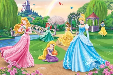 Disney Princess By Walltastic : Wallpapers Direct