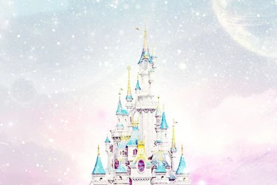 Disney Castle Line Iphone Wallpapers