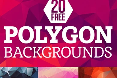 20 Free Polygon Backgrounds.jpg