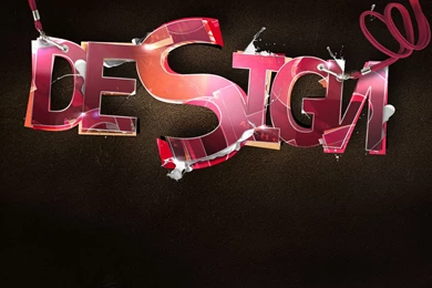 Design HD Post In Pixel Of 2560×1600, All Pink Letters On Black ...