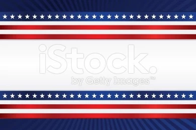 Patriotic Background: Red, White, Blue With Stars, Stripes Stock ...