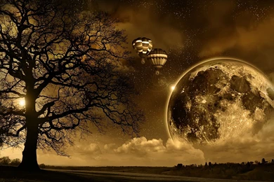 Magic moon wallpaper abstract 3d_00428914   Wicca Online Community ...