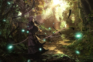 Fantasy Cursed Forest Artwork Hd Wallpapers   (
