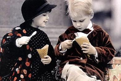 Cute Baby Friendship