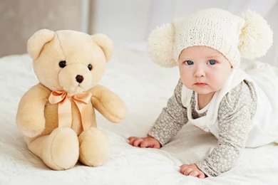 Very Cute Teddy Bear Couple Hd Wallpapers