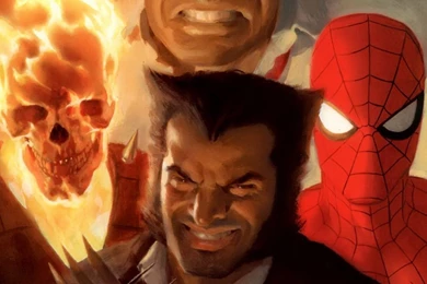 Comics, Wolverine, Spider Man, Ghost Rider Wallpapers HD