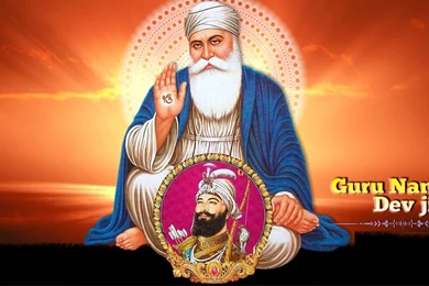 Guru Nanak Dev Ji And Guru Gobind Singh Ji JattDiSite.com