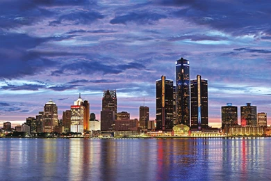 Detroit Skyline < Images & Galleries