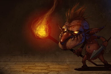 Goblin Warrior >> HD Wallpaper, Get It Now!