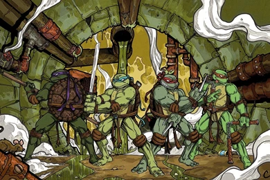Teenage Mutant Ninja Turtles, Leonardo, Raphael, Michelangelo ...