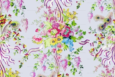Rococo: Marie Antoinette's Boudoir   Painted Fabric ...
