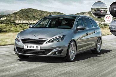 2014 Peugeot 308 SW   Front