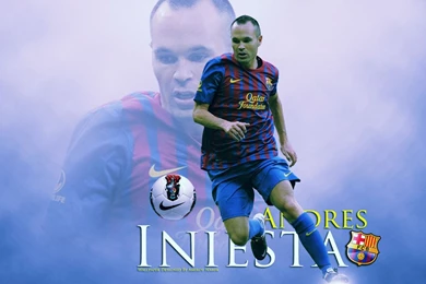 Andrés Iniesta Wallpapers   FC Barcelona Wallpapers