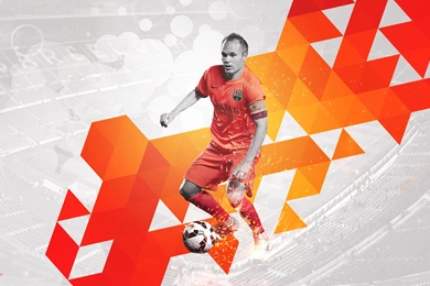 Andres Iniesta Wallpapers Design By Tcepel On DeviantArt