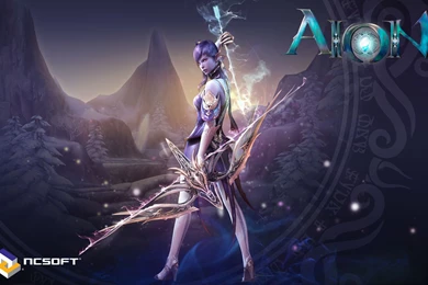 Aion Wallpapers 013 – Asmodian Ranger – Ethereal Games