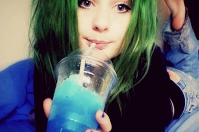 Cute Emo Scene Girl (