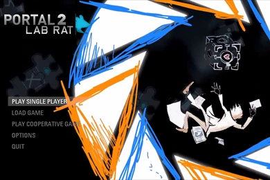 Main Menu Backgrounds Image Lab Rat Mod For Portal 2 Mod DB