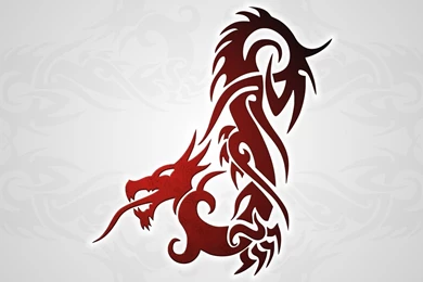 Dragon Tribal Desig Wallpapers
