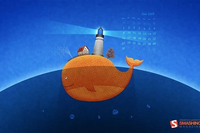 Desktop Wallpapers Calendar: June 2008 – Smashing Magazine