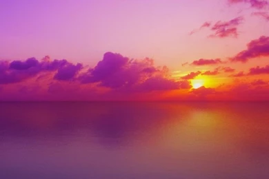 Purple Sunset iPhone 4s Wallpapers Download