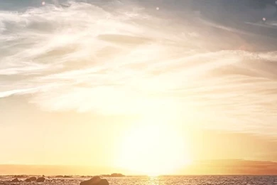 Beach Sunset iPhone 5s Wallpapers Download