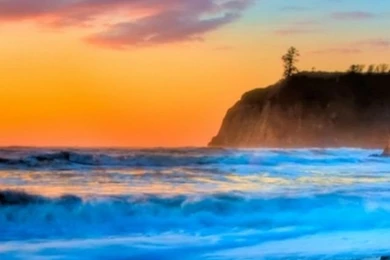 Beach Sunset iPhone 5 Wallpapers