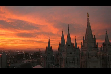 Salt Lake LDS (Mormon) Temple Photograph Download