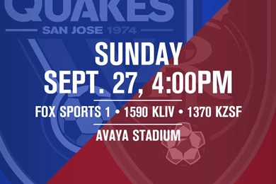 Matchday: Earthquakes Vs. Real Salt Lake