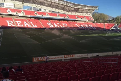 Rio Tinto Stadium Section 23 Row U Seat 13 Real Salt Lake Vs ...