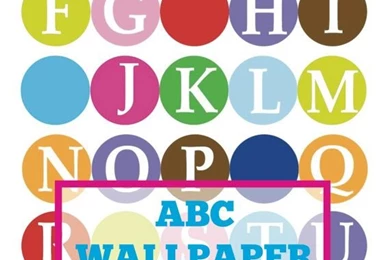 Items Similar To ABC Wallpapers 8.5x11 On Etsy