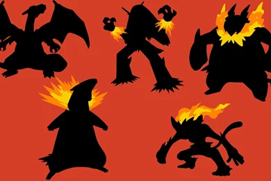 Wallpapers Charizard Typhlosion Blaziken Infernape And Emboar ...