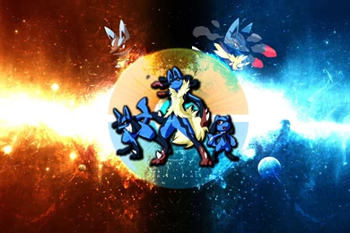 Mega Blaziken VS Mega Lucario Wallpapers By FRUITYNITE On DeviantArt