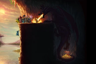 Dragon, Magicka, Video Games, Wizard, Fantasy Art Wallpapers HD