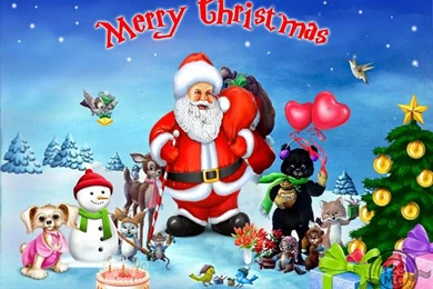 Merry Christmas HD Desktop Wallpapers Free Download For Iphone