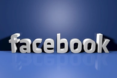 Facebook On A Blue Backgrounds Wallpapers And Images Wallpapers ...