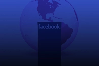 Facebook World Logo 1024x1024 iPad Wallpapers   Computers Wallpapers