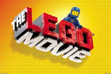 The Lego Movie 3D Text Wallpapers Computer Desk