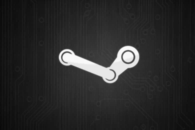 Brushed Aluminium Electric Circuit Steam Logo Wallpapers : PCmasterrace