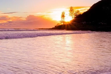 Sunrise Nature Beach Mobile Wallpapers   Mobiles Wall