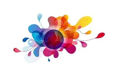 Free Abstract Colorful Elements Backgrounds For PowerPoint ...