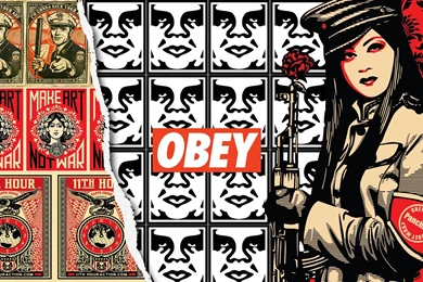 Obey Style Chinese HD Wallpapers