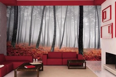 Bespoke Printed Wallpaper, Custom Wallcovering, Wall Murals