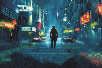 Made A Rorschach Wallpapers From The Original Poster, Fed Up Of ...