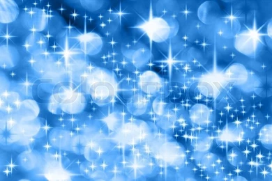 The Milky Way   Blue Christmas Backgrounds With Colorful Stars ...