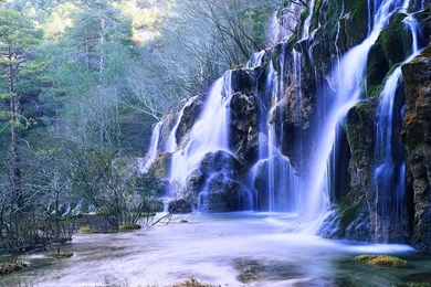 Spring Waterfall Desktop Wallpapers   Zibrato