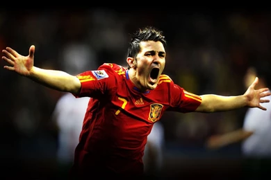 David Villa FIFA World Cup 2010 Wallpapers   David Villa Fan Art ...