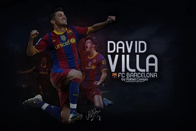 David Villa Wallpapers By R crespo On DeviantArt