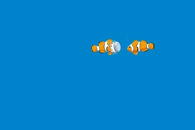 Blue Fish Underwater Clown Fish Pie Humor Funny Ocean Sea ...