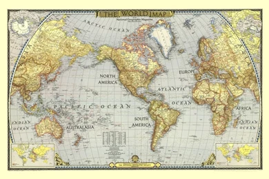 World Map HD Desktop Wallpapers : Widescreen : High Definition ...